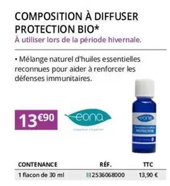 Eona - Composition À Diffuser Protection Bio* offre à 13,9€ sur Distri Club Médical