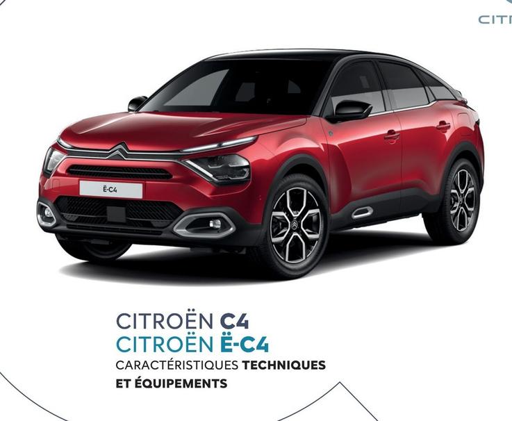 Citroën - C4 offre sur Citroën