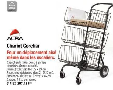 Alba - Chariot Corchar offre à 287,12€ sur Calipage