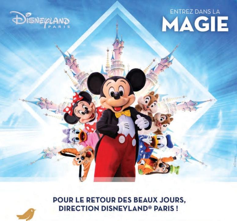 Disneyland Paris : Offre spéciale pour le retour des beaux jours !