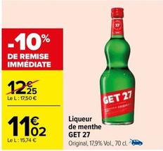 Liqueur offre sur Carrefour