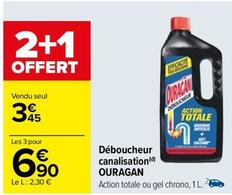 Déboucheur offre sur Carrefour