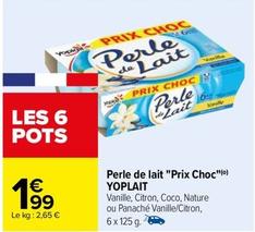 Yaourt offre sur Carrefour