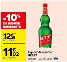 Liqueur offre sur Carrefour