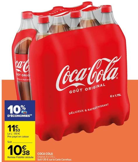 Coca-cola offre sur Carrefour