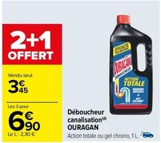 Déboucheur offre sur Carrefour