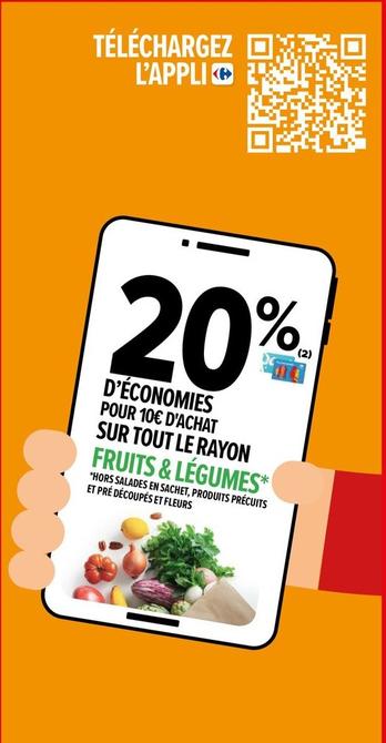Fruits offre sur Carrefour