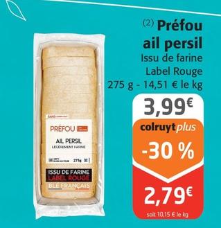 Prefou Ail Persil 