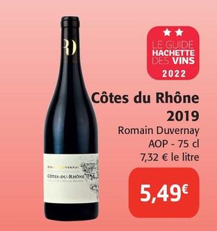Côtes Du Rhône - 2019