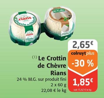 Rians - Le Crottin De Chevre 