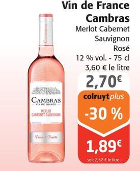 Cambras - Vin De France