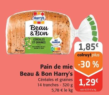 Harry's - Pain De Mie Beau & Bon 