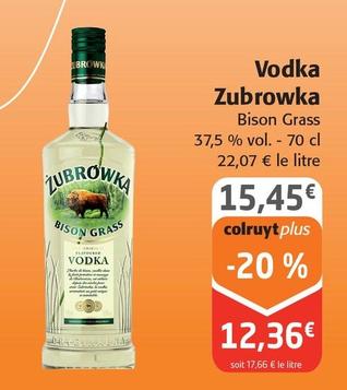 Zubrowka - Vodka