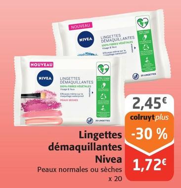 Nivea - Lingettes Démaquillantes