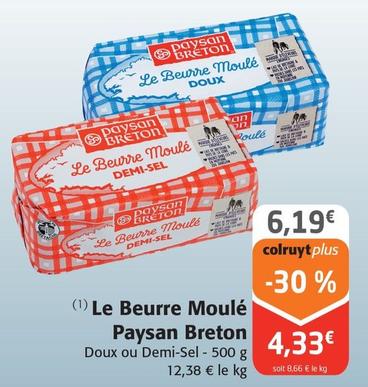 Paysan Breton - Le Beurre Moulé