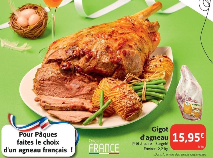 Gigot D'agneau offre à 15,95€ sur Colruyt