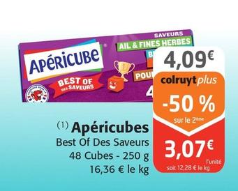 Apéricube - Best Of Des Saveurs  offre à 3,07€ sur Colruyt