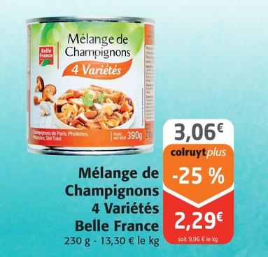 Belle France - Mélange De Champignons 4 Variétés