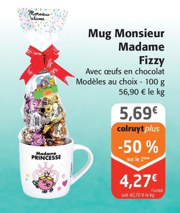 Madame Fizzy - Mug Monsieur