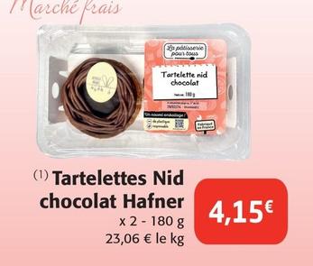 Hafner - Tartelettes Nid Chocolat