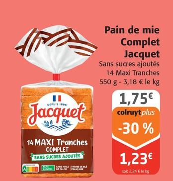 Jacquet - Pain De Mie Complet