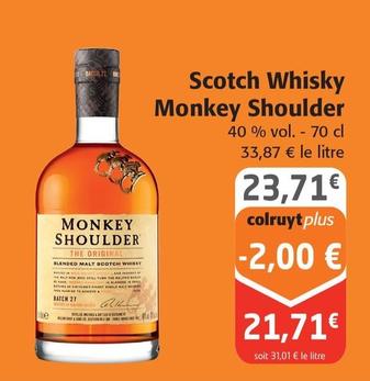 Monkey Shoulder - Scotch Whisky