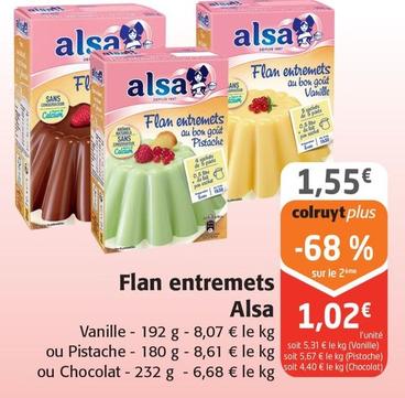 Alsa - Flan Entremets 