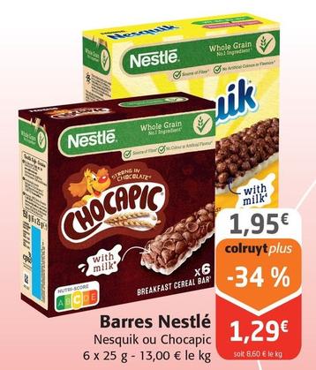 Nestlé - Barres