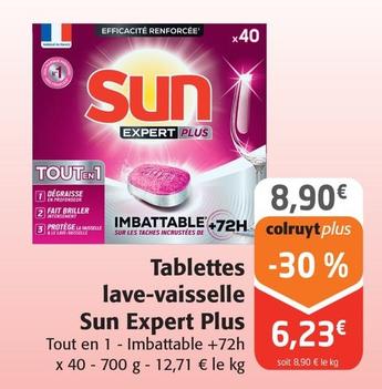 Sun - Tablettes Lave - Vaisselle Expert Plus