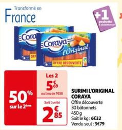 Coraya - Surimi L'Original offre à 3,79€ sur Auchan Hypermarché