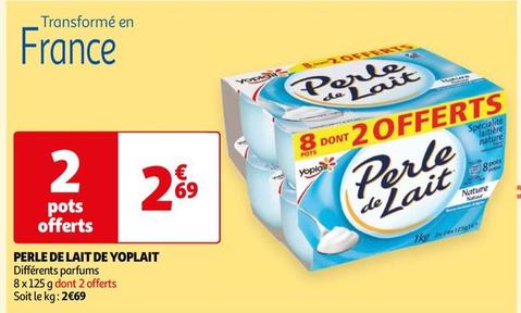 yoplait - perle de lait