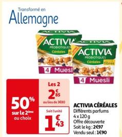 Activia - Céréales offre à 1,9€ sur Auchan Hypermarché
