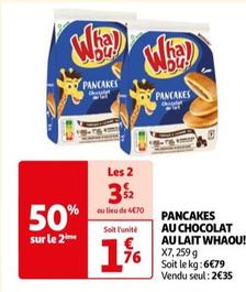 Whaou! - Pancakes Au Chocolat Au Lait