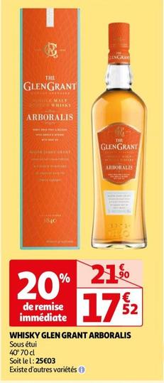 glen grant - whisky arboralis