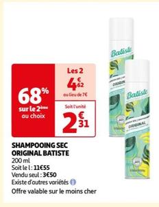 Batiste - Shampooing Sec Original