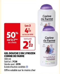 Corine De Farme - Gel Douche 2 En 1 Frozen