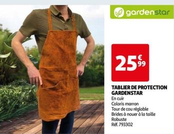 Gardenstar - Tablier De Protection offre à 25,99€ sur Auchan Hypermarché
