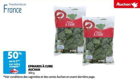 Auchan - Epinards À Cuire 