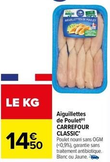 Poulet offre sur Carrefour Market