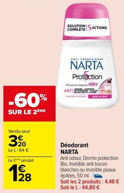 Déodorant offre sur Carrefour Market