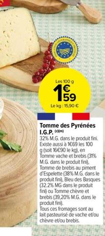 Fromage offre sur Carrefour Market