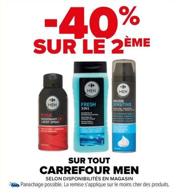 Déodorant offre sur Carrefour Market
