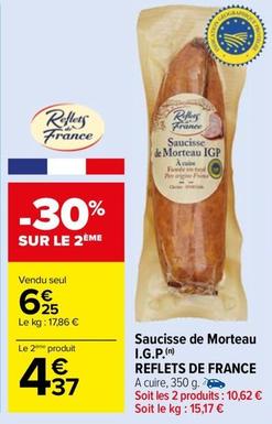 Saucisses offre sur Carrefour Market