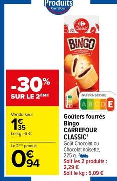 Biscuits offre sur Carrefour Market