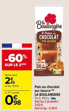 Pains au chocolat offre sur Carrefour Market
