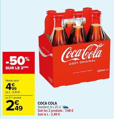 Coca-cola offre sur Carrefour Market