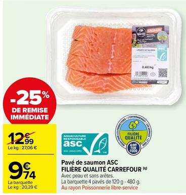 Saumon offre sur Carrefour Market