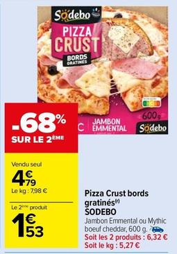Pizza offre sur Carrefour Market
