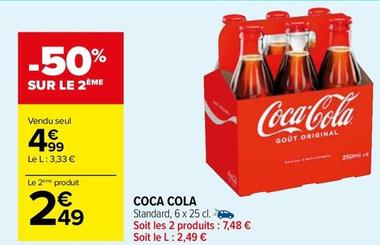 Coca-cola offre sur Carrefour Market