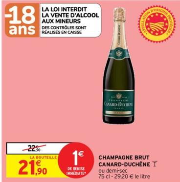 Champagne offre sur Intermarché